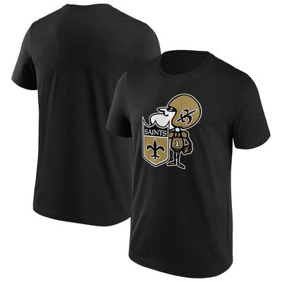 New Orleans Saints Klassisches Logo-T-Shirt – Herren Image