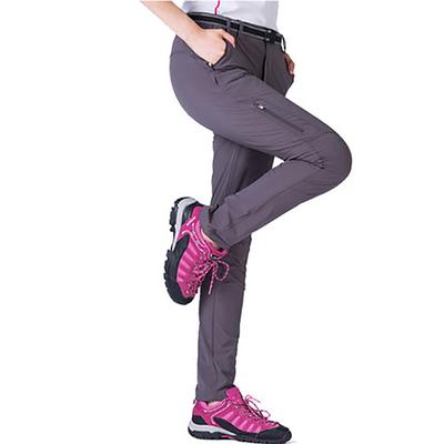 Women's Hiking Pants Trousers Solid Color Summer Outdoor Comfort Multi-Pockets Quick Dry Breathable Pants / Trousers Dark Grey Black Light Grey Rose Red Hunting Fishing Climbing L XL XXL XXXL 4XL