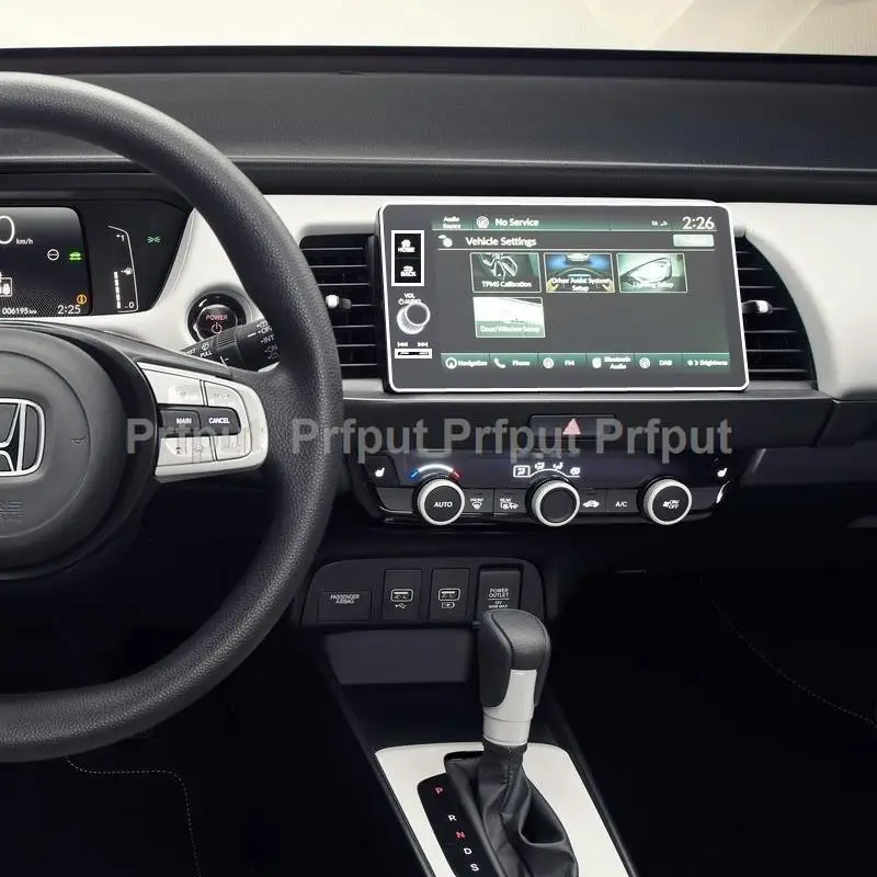 Auto Navigation PET screen protector LCD Display Schutz Film Aufkleber Schutz Für Honda Jazz 2020 auto gps infotainment Image