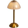 Lampe de Table Sans Fil Rechargeable Moderne, Lampe de Chevet LED Tactile Dimmable, Lampe à Poser