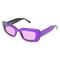 Karl Lagerfeld KL6164S Damen-Sonnenbrille Vollrand Eckig Kunststoff-Gestell, lila
