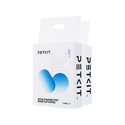 PETKIT Flushable Occult Blood Test Unscented Clumping Tofu Cat Litter, 10.4-lb bag