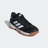 Hallenschuh ADIDAS PERFORMANCE, Gr. 38, schwarz-weiß (core schwarz, cloud weiß, core schwarz), Textil, Synthetik, sportlich, Schuhe, geeignet für jeden Hallensport