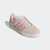 Sneaker ADIDAS ORIGINALS "GAZELLE", Gr. 43, rosa (wonder quartz, wonder mauve, cloud weiß), Leder, sportlich, Schuhe