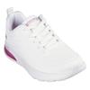 Sneaker SKECHERS "BOBS VISION AIR", Damen, Gr. 41, weiß, Lederimitat, casual, Schuhe Sneaker, Trainingsschuh, Freizeitschuh, Schnürschuh mit Memory Foam, Topseller
