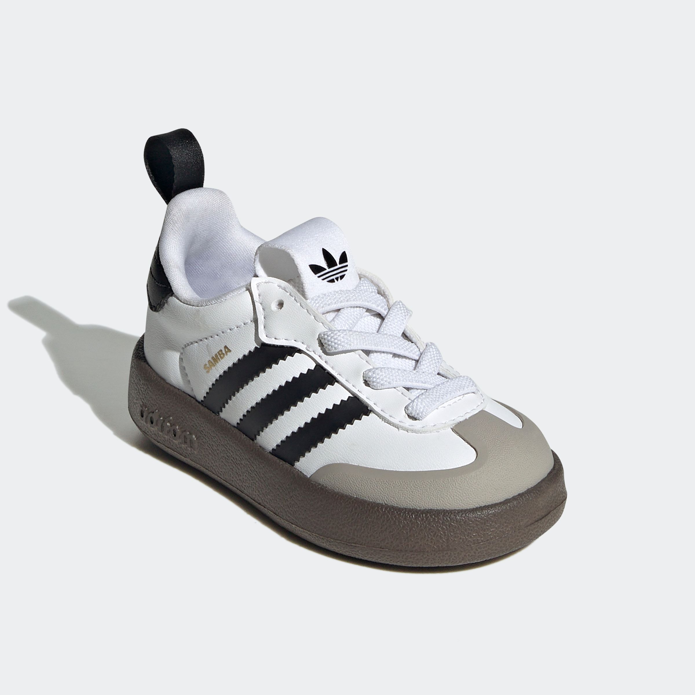Sneaker ADIDAS ORIGINALS "ADIFOM SAMBA 360 KIDS", Gr. 27, bunt (cloud weiß, core schwarz, clear granite), Synthetik, Schuhe, für Kinder Image