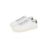 Sneaker CALVIN KLEIN JEANS "CLASSIC CUPSOLE LOW OHB", Herren, Gr. 41, weiß, Leder, Lederimitat, sportlich, Schuhe, Freizeitschuh, Halbschuh, Schnürschuh in klassischer Optik