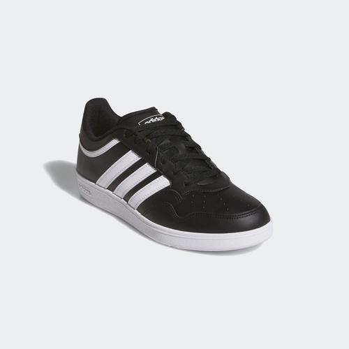 Sneaker ADIDAS SPORTSWEAR ""HOOPS 4.0"", Gr. 42, schwarz-weiß (core schwarz, cloud weiß, core schwarz), Synthetik, sportlich, Schuhe