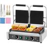 Vevor - Grill a panini commercial machine a sandwich electrique 3600 w, double presse a sandwich en