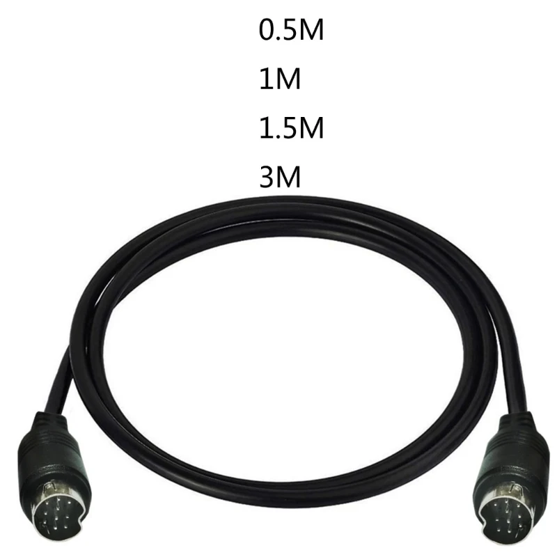 Mini DIN 10Pin Stecker auf Stecker Kabel Ersatz 10Pin Kabel für Heimkino Image