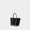 Shopper Cabas S - Vanessa Bruno - Baumwolle - Schwarz