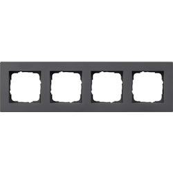 Gira Abdeckrahmen 4fach anth 0214235 Image