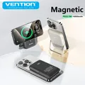 Vention PD20W Wireless Power Bank Batteria esterna portatile a ricarica rapida magnetica da 10000 mAh con supporto per Magsafe per iPhone 16