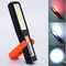 Lampe de travail LED COB puissante, lampe mécanique de Garage de voiture, lampe de poche Rechargeable par USB, torche magnétique, lumière d'urgence, lumière d'avertissement