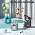 T2 TWS Cuffie wireless Auricolari con potenza a LED Display digitale Cuffie Suono stereo Compatibile