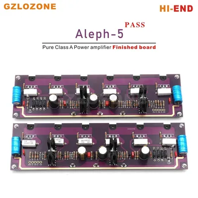 2CH PASS A5 Leistungsverstärker HI-END Lila Gold PASS Aleph-5 FET A5 Pure Class A Image