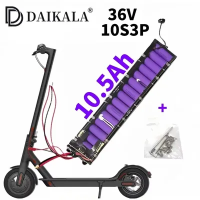 10s3p 10,5 Ah 36 V Li-Ionen-Akkus, für Xiaomi M365/M365 Pro Scooter, elektrischer Akku mit