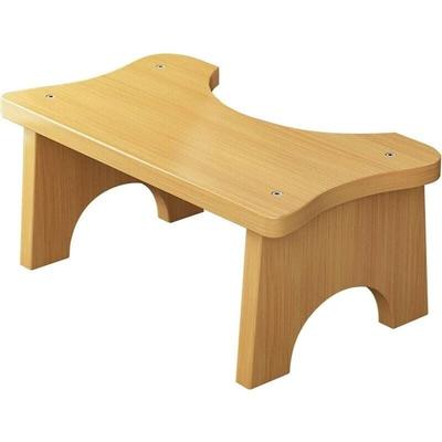 Bambus-Toilettenhocker, hockender Toilettenhocker, Holz-Toilettenhocker, Bambus-Toilettenhocker für Image