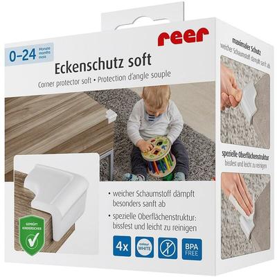 Reer - Eckenschutz soft weiß 4Stück