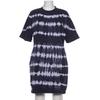 Michael Michael Kors Damen Kleid, Gr. 44, marineblau, Elasthan, Baumwolle