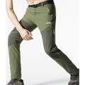 Per uomo Pantaloni convertibili Pantaloni da escursione Estate Esterno Antivento Anti-pioggia Traspirante Asciugatura rapida Pantaloni Nero Verde militare Campeggio e hiking Pesca Escursionismo L XL