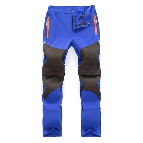 Ragazzi Pantaloni da escursionismo Pantaloni da Lavoro Estate Esterno Impermeabile Antivento Asciugatura Rapida Leggero Pantaloni Nero Azzurro cielo Campeggio / Escursionismo Caccia Pesca M L XL XXL