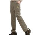 Per donna Pantaloni da escursione Estate Esterno Antivento Traspirante Asciugatura rapida Multi Pocket Pantaloni Tasca con cerniera Grigio scuro Nero Pesca Scalate Spiaggia S M L XL XXL