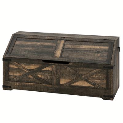 TEMU Xelsyo 39. 4'' Wooden Chest Sloped 4 &