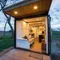 Casa contenitore pieghevole pieghevole in confezione piatta Casa contenitore pieghevole modulare prefabbricata mobile Home Office Shop Hotel Magazzino