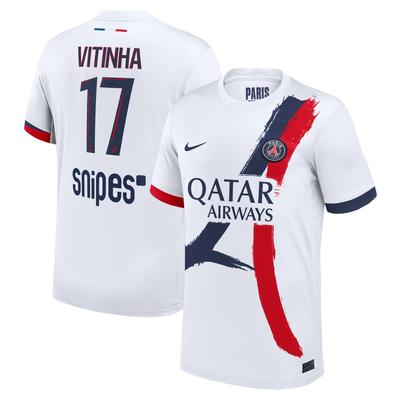 PSG Nike Stadium Auswärtstrikot 2025-26 mit Aufdruck Vitinha 17 Image