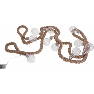 30 led Lichterkette mit Birnenmotiv auf Juteschnur - Home Styling Collection Image