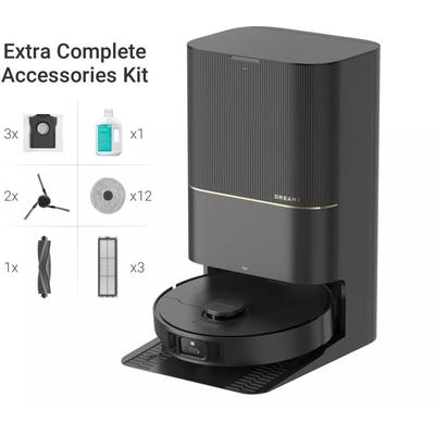 X40 ultra complete Staubsauger Roboter mit Absaugstation,Saugroboter mit Wischfunktion 12000Pa