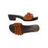 Softclox Damen Sandale, Gr. 38, orange, kein Etikett