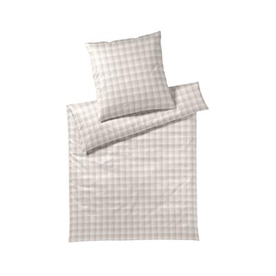 JOOP! »Soft Checks« Bettwäsche Cream 45000-07 Bettwäsche / 155x220 cm / 80x80 cm Image