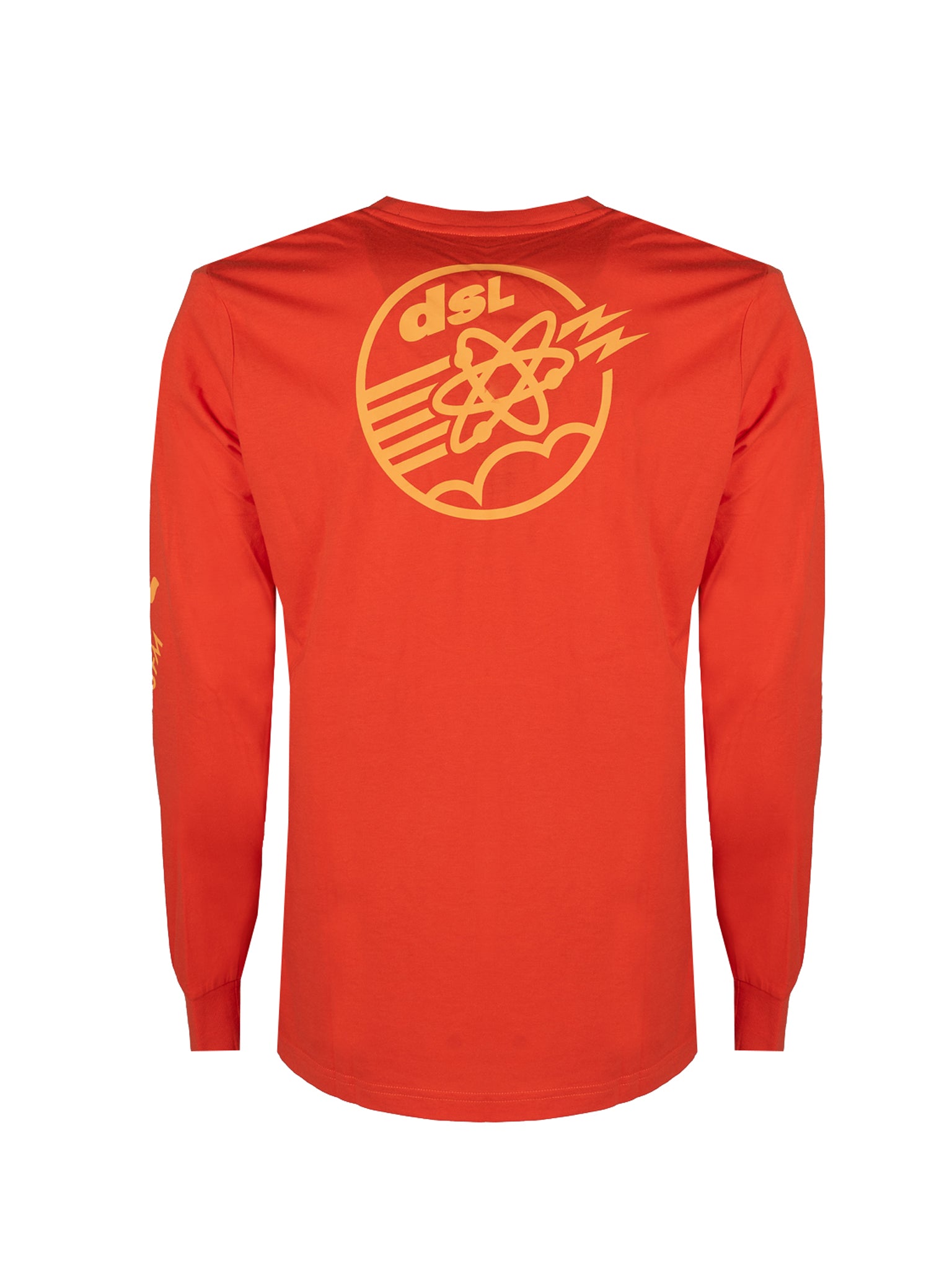 Diesel Longsleeve Just Herren orange