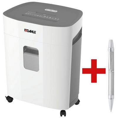 Dahle Aktenvernichter »PaperSAFE® 240« inkl. Kugelschreiber »Nile Satin Chrome« silber, 22.4x54.5x27.3 cm Image