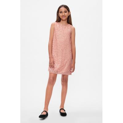Gap Girls Pink Sequin Shift Dress (4-13yrs) - Pink