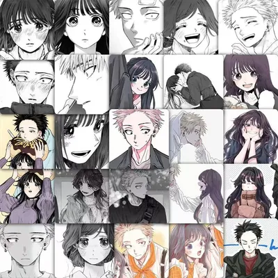 10/30/59 Stück Kawaii Kaoruko Waguri Aufkleber The Fragrant Flower Blooms With Dignity Anime Sticker Image