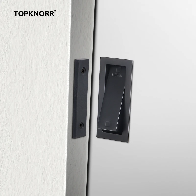 Scheune Schiebetür Schloss Innen Schiebetür Externe Vorhängeschloss Neue Chinesische Stil Integrierte Holz Tür Küche Geist Türschloss