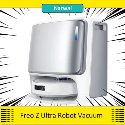 Narwal Freo Z Ultra Roboter Vakuum und Mopp mit Basisstation, 12,000pa Leistung, selbst leer, Image