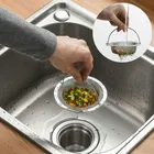11*2 cm Filtro per lavello in acciaio inossidabile con manico Tappo per lavello da cucina Filtro a rete Lavello Filtro fognario Catcher Forniture per la casa