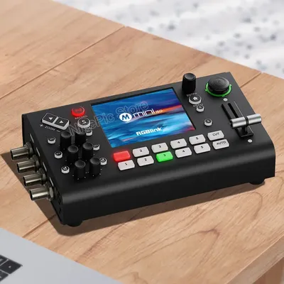 Rgblink Mini-ISO 10-Kanal-All-in-One-Video-Umschalter mit SDI-Eingang, USB-Ausgang für Image