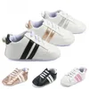 Mode Baby Schuhe Casual Zwei Gestreiften Schuhe Für Jungen Und Mädchen Weichen Boden Taufe Schuhe Turnschuhe Komfort Erste Wanderer Schuhe