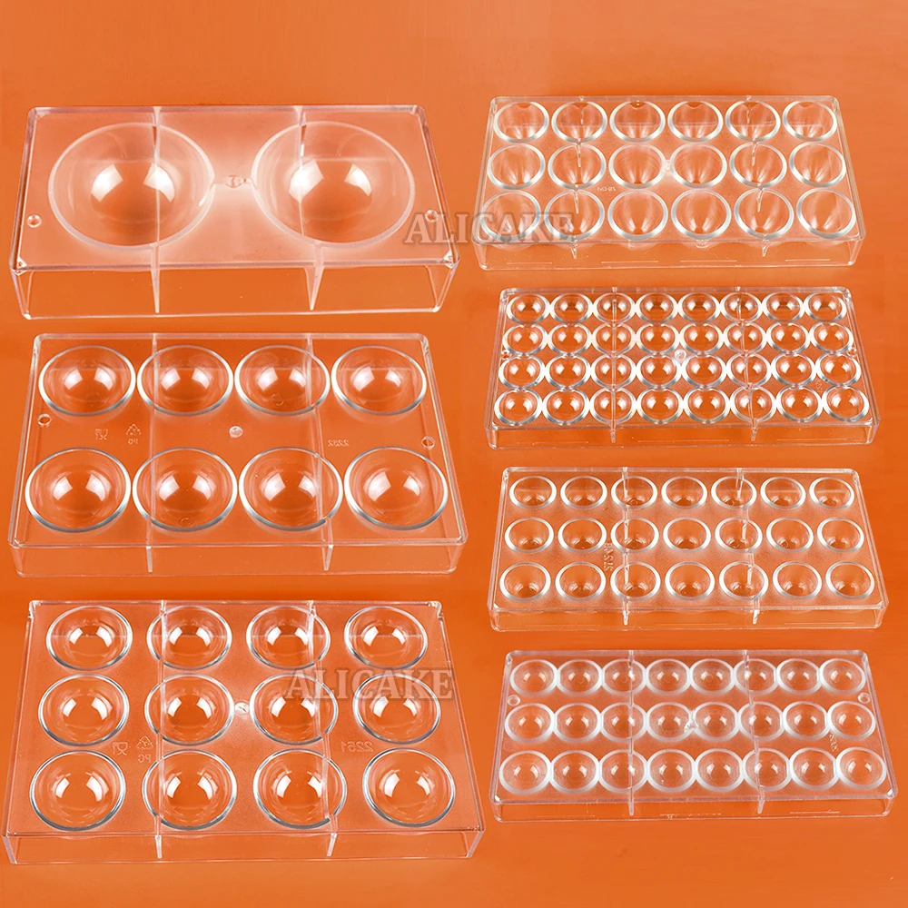 Neue Schokoladenform aus Polycarbonat für Süßigkeiten, Schokoladenbonbons, Süßigkeiten, Bar, Bäcker, Süßwaren, Fondant, Backen, Gebäck Image