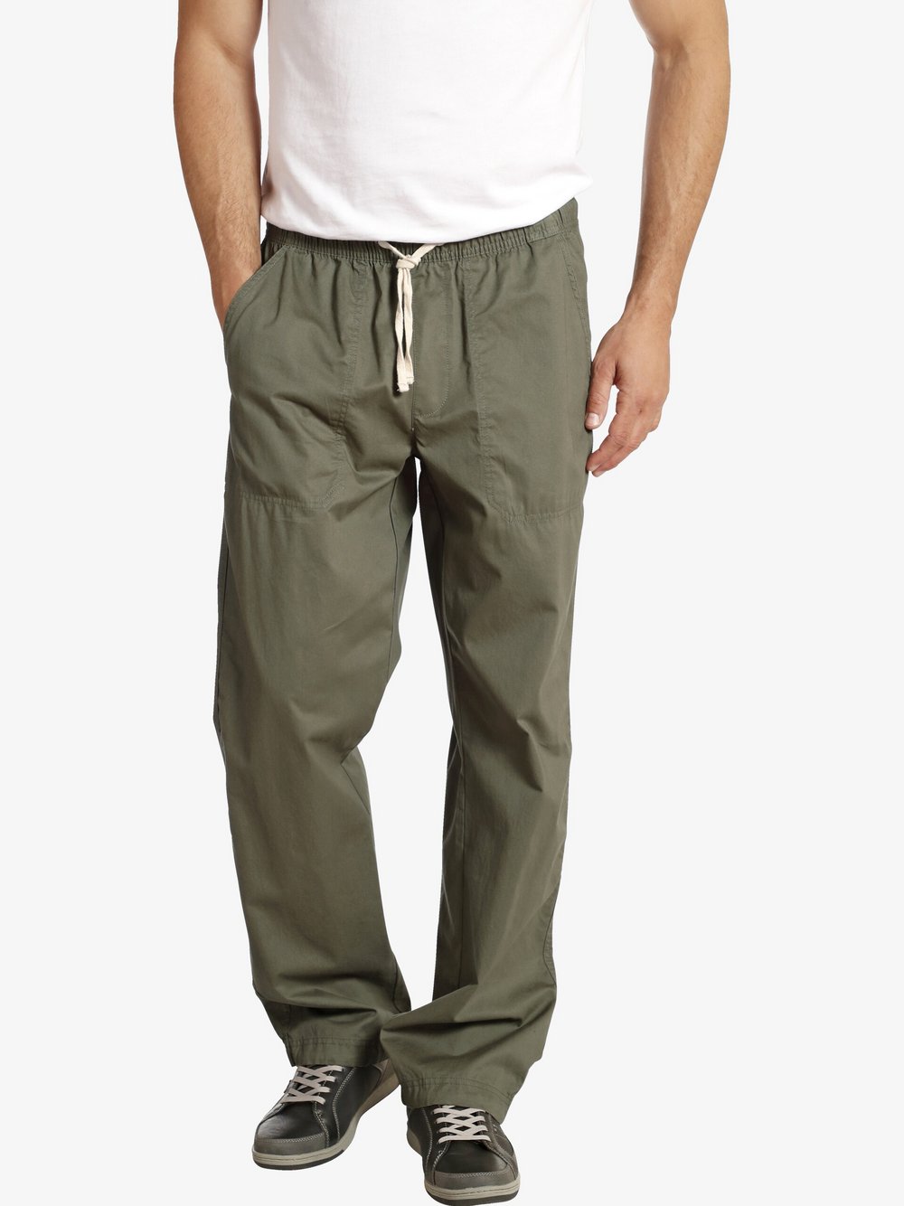 Jan Vanderstorm Schlupfhose Herren oliv, 46-34 Image
