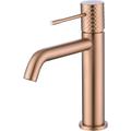 Robinet de lavabo à levier unique avec technologie Cold Open pour économiser de l'énergie en laiton