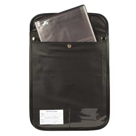 JJ KELLER 308 Document Holder,Window Dash Mount,Black