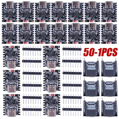 1-50PCS ESP32-C3 Development Board SuperMini Development Board ESP32 WiFi Bluetooth-Compatible For