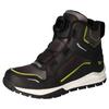 Winterboots MUSTANG SHOES, Kinder, Gr. 31, schwarz (schwarz komb), Lederimitat, sportlich, Schuhe, Winterstiefelette, Snowboots mit Schnellverschluss und TEX