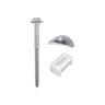 Kit De 50 Fixations, L.80 Mm Gris Bol-Fixations